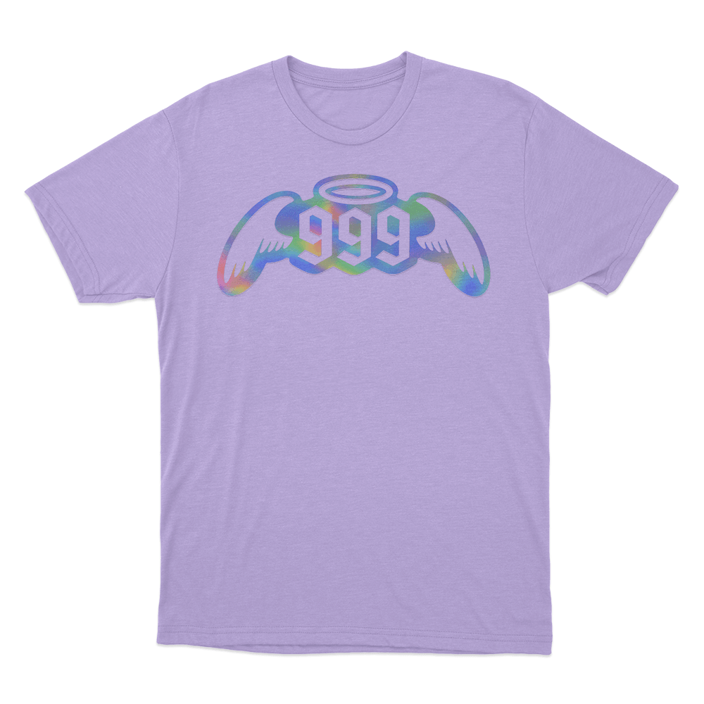 999 Angel Wings Halo Unisex T Shirt Purple 999 Angel Wings Halo Unisex T Shirt Purple