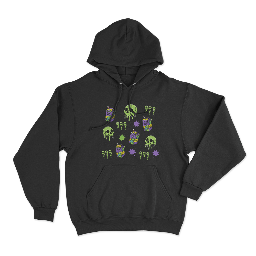 Juice Box 999 Unisex Hoodie Black Juice Box 999 Unisex Hoodie Black