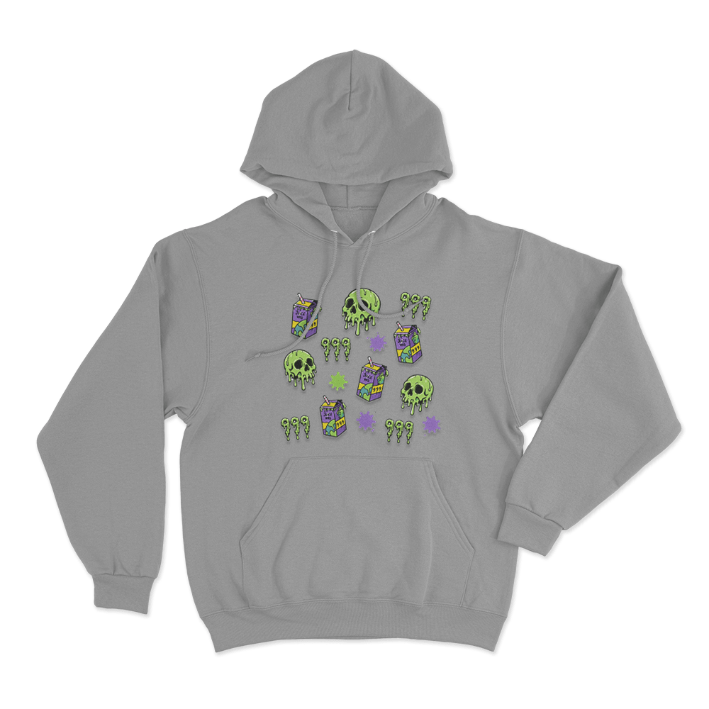 Juice Box 999 Unisex Hoodie Grey Juice Box 999 Unisex Hoodie Grey