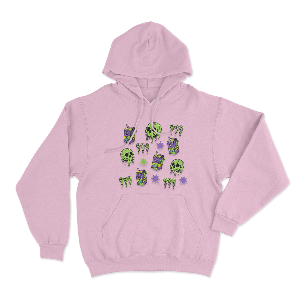 Juice Box 999 Unisex Hoodie Pink Juice Box 999 Unisex Hoodie Pink