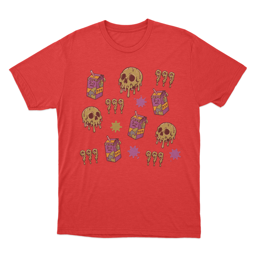 Juice Box 999 Unisex T Shirt Red Juice Box 999 Unisex T Shirt Red