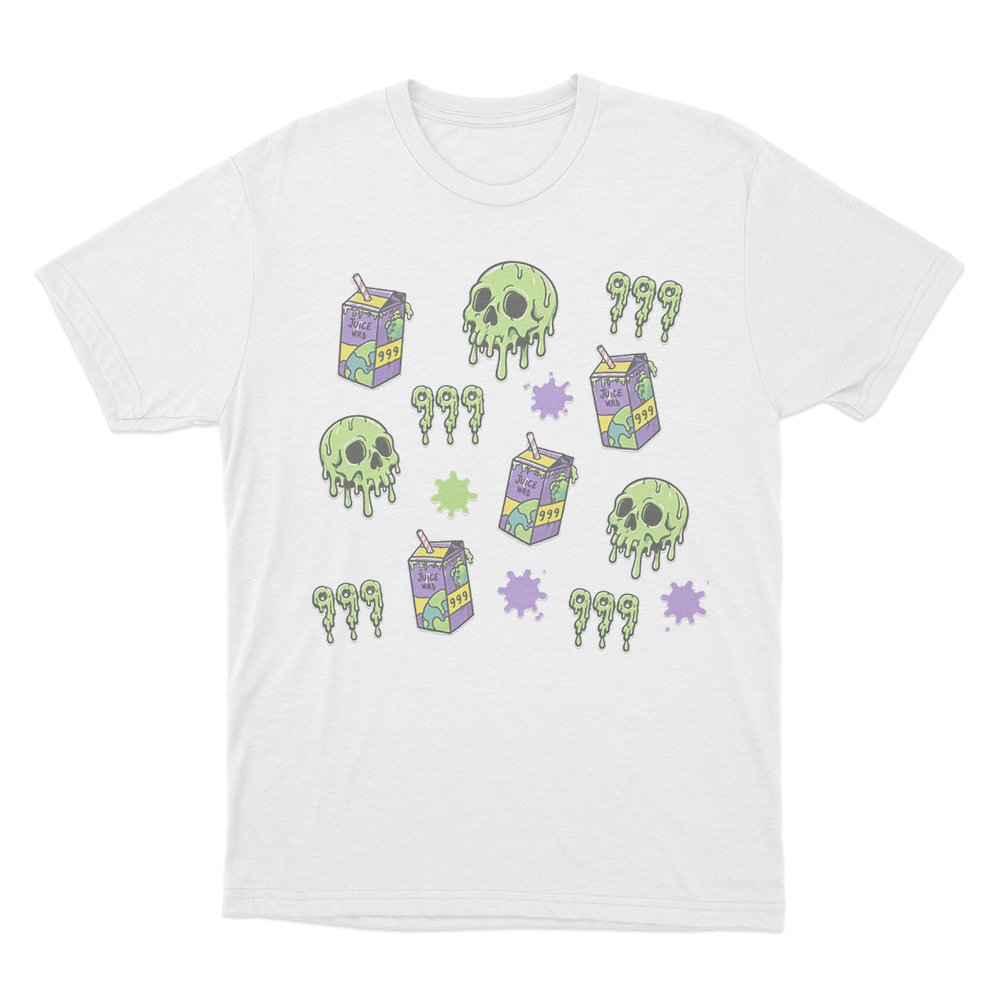 Juice Box 999 Unisex T Shirt White Juice Box 999 Unisex T Shirt White