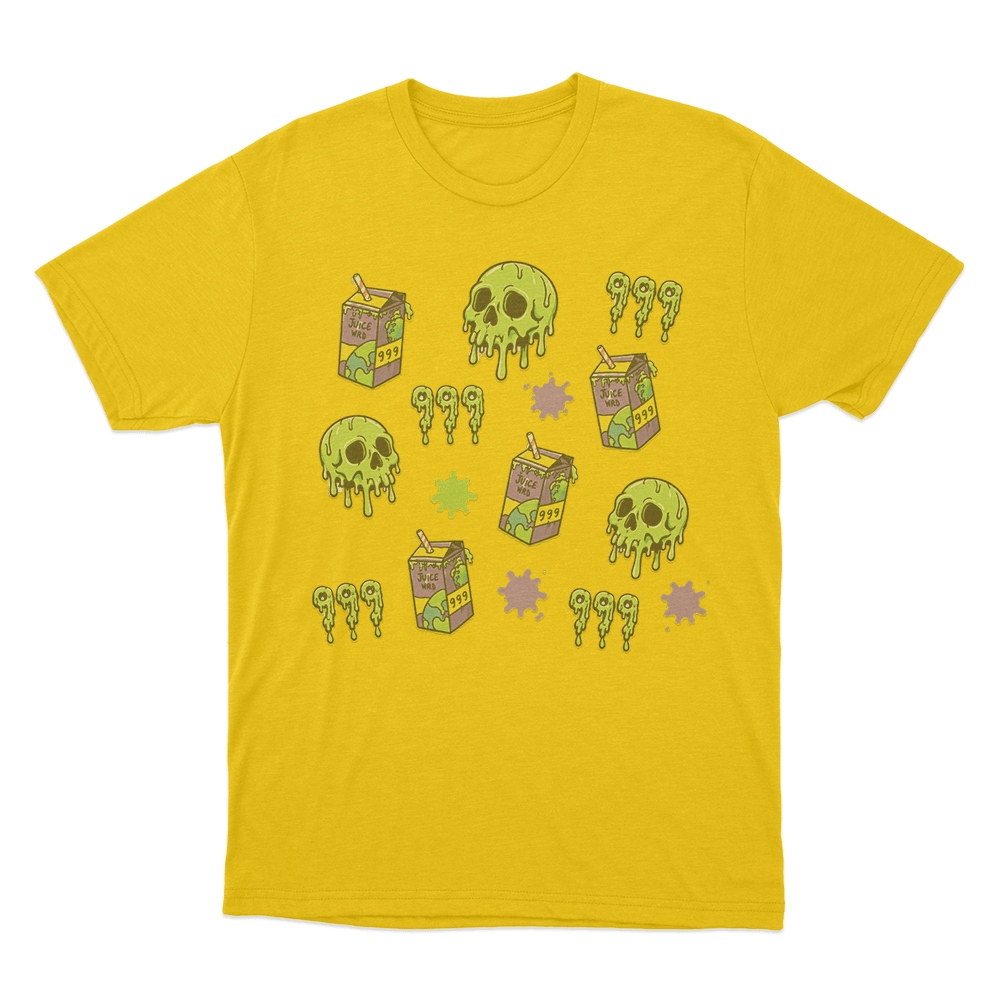 Juice Box 999 Unisex T Shirt Yellow Juice Box 999 Unisex T Shirt Yellow