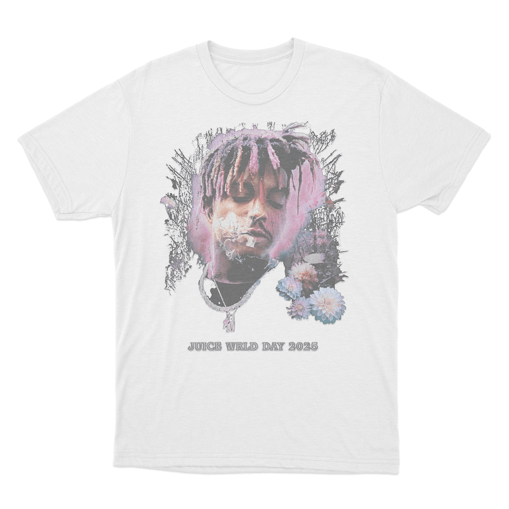 Juice Wrld 2025 Unisex T Shirt White Juice Wrld 2025 Unisex T Shirt White