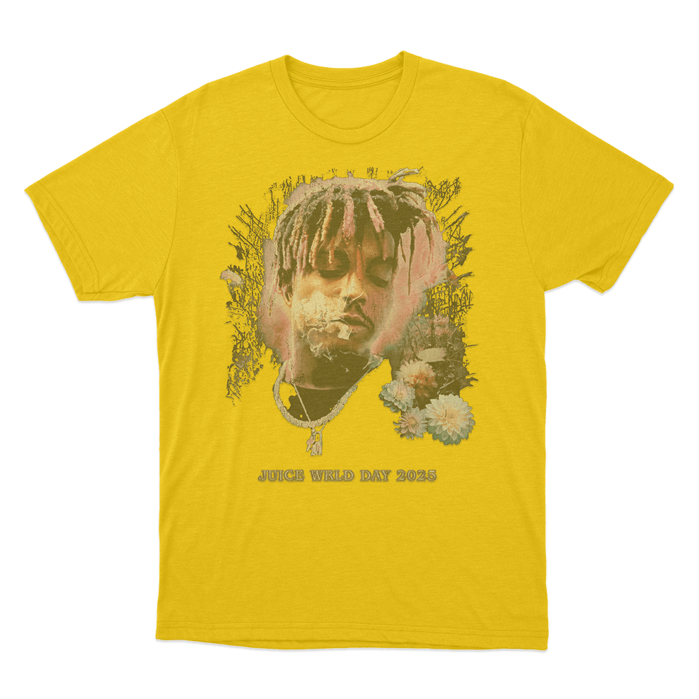Juice Wrld 2025 Unisex T Shirt Yellow Juice Wrld 2025 Unisex T Shirt Yellow