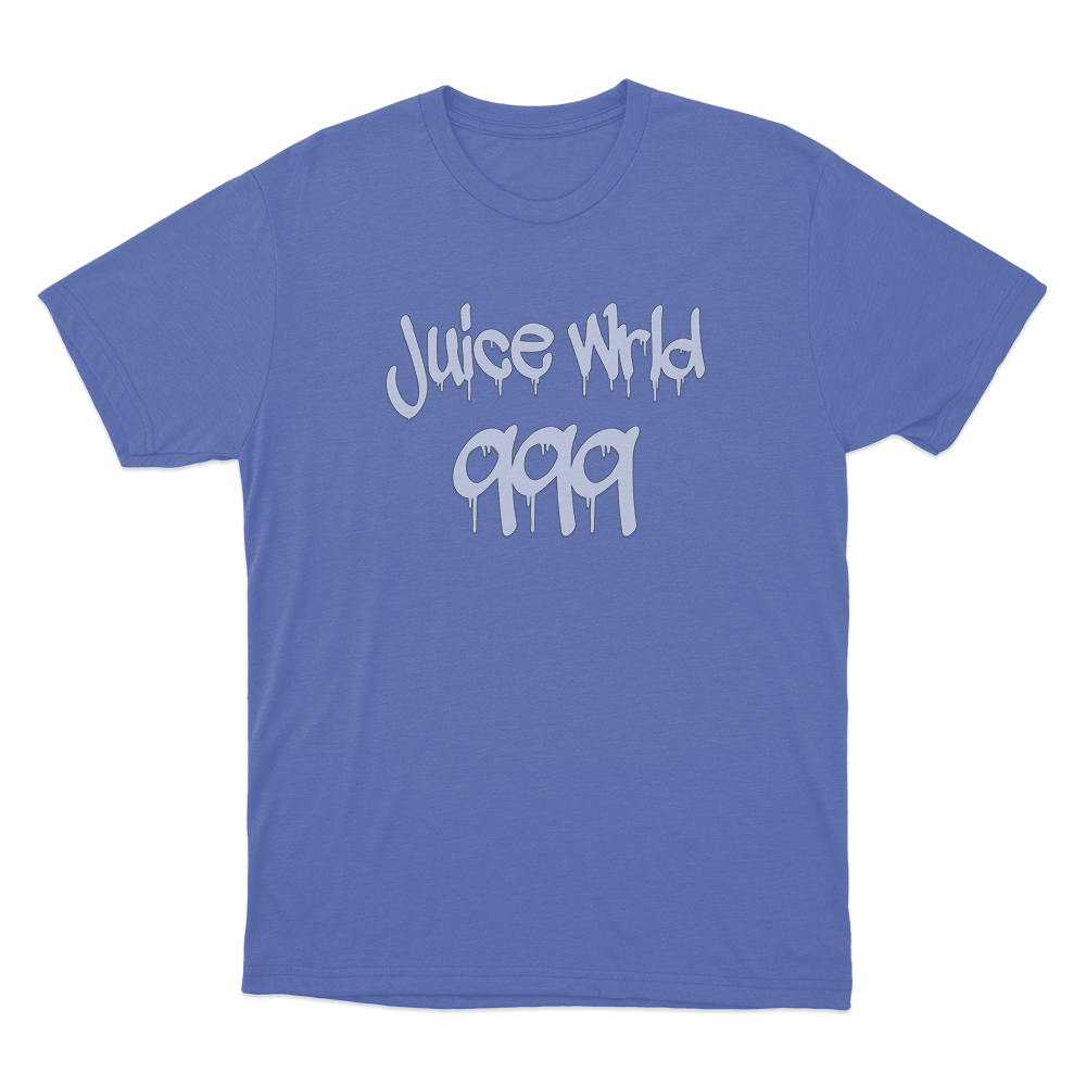 Juice Wrld 999 Unisex T Shirt Blue Juice Wrld 999 Unisex T Shirt Blue