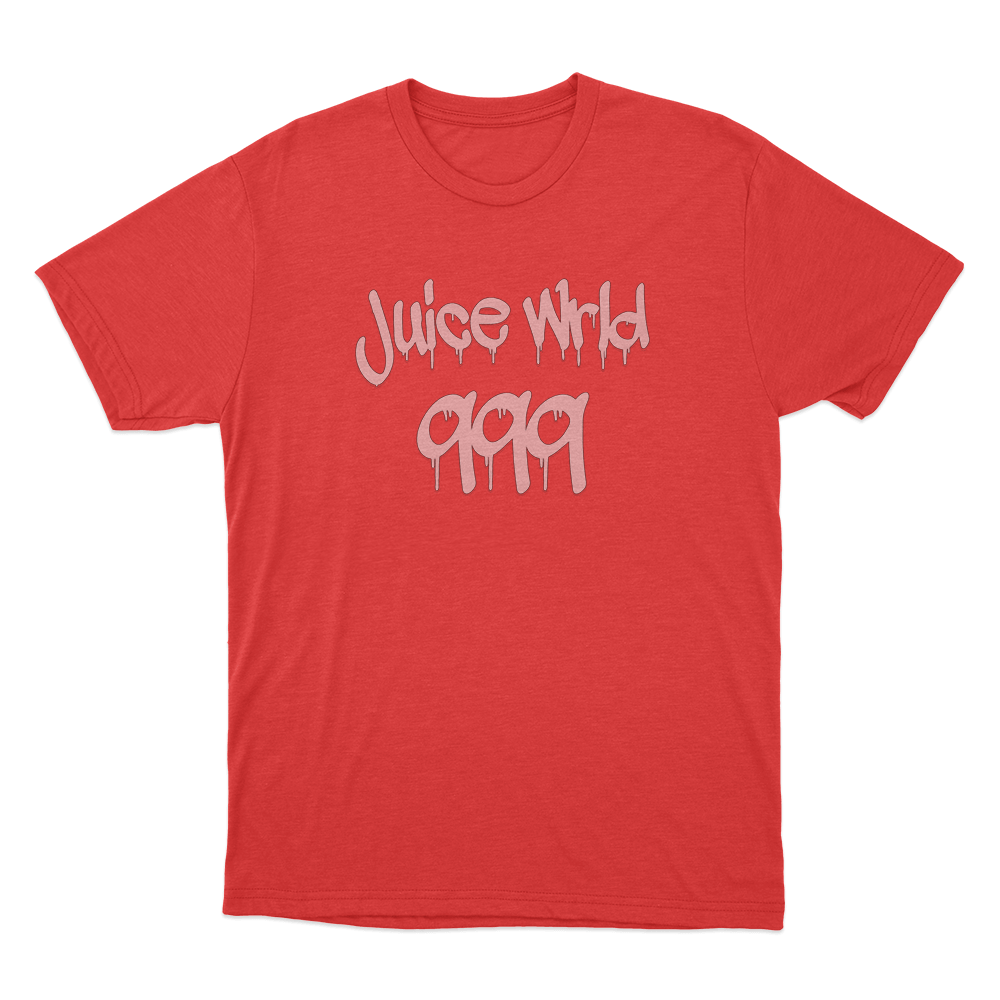 Juice Wrld 999 Unisex T Shirt Red Juice Wrld 999 Unisex T Shirt Red