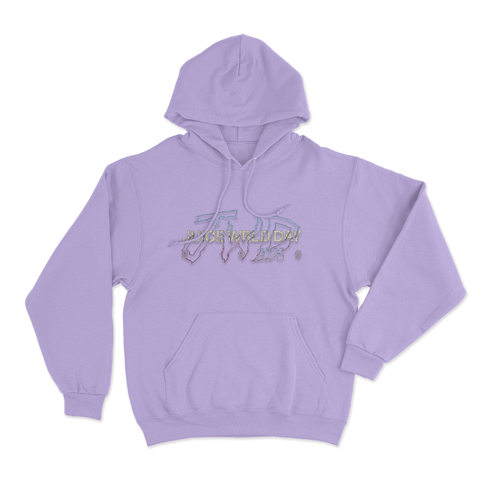 Juice Wrld Encore Unisex Hoodie Purple Juice Wrld Encore Unisex Hoodie Purple
