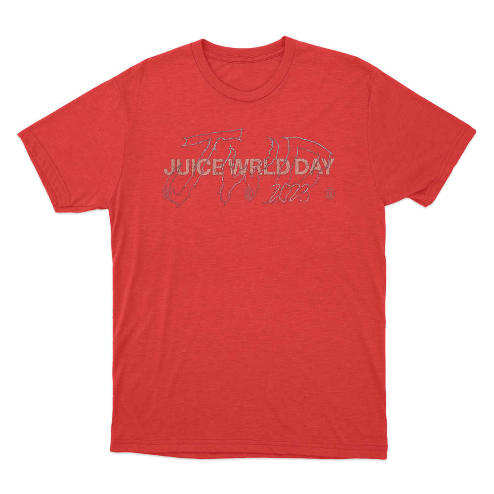 Juice Wrld Encore Unisex T Shirt Red Juice Wrld Encore Unisex T Shirt Red