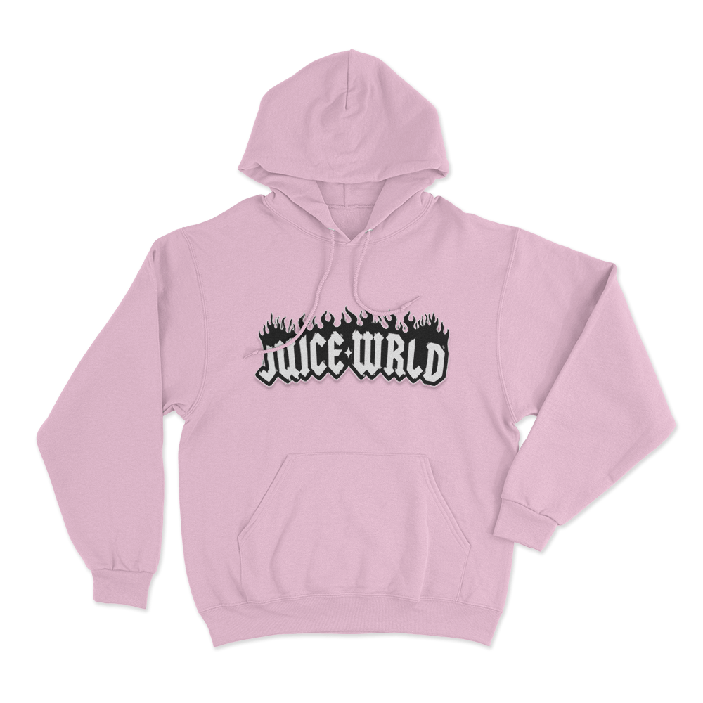 Juice Wrld Unisex Hoodie Pink Juice Wrld Unisex Hoodie Pink