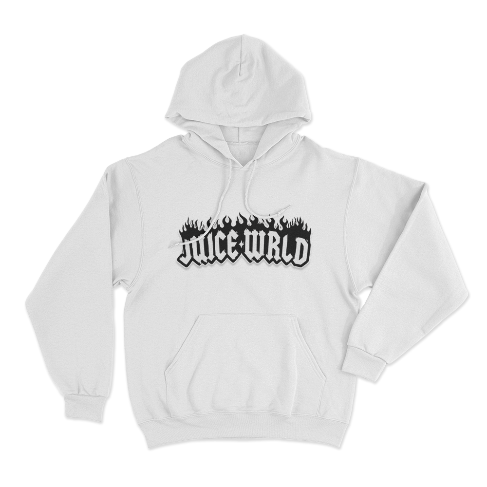 Juice Wrld Unisex Hoodie White Juice Wrld Unisex Hoodie White